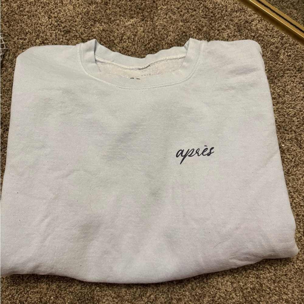 Light Blue Après Sweatshirt